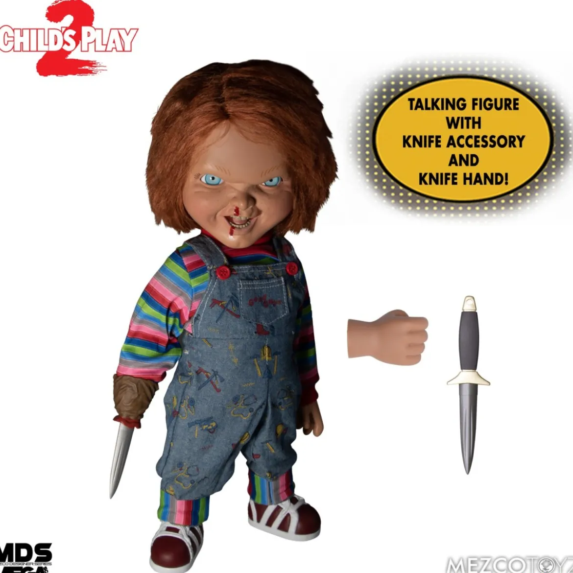 Mezco Figurine Mega Scale Chucky 2 - Menacing Chucky