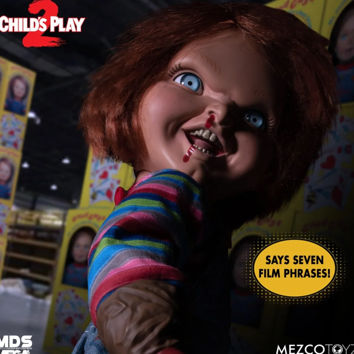Mezco Figurine Mega Scale Chucky 2 - Menacing Chucky