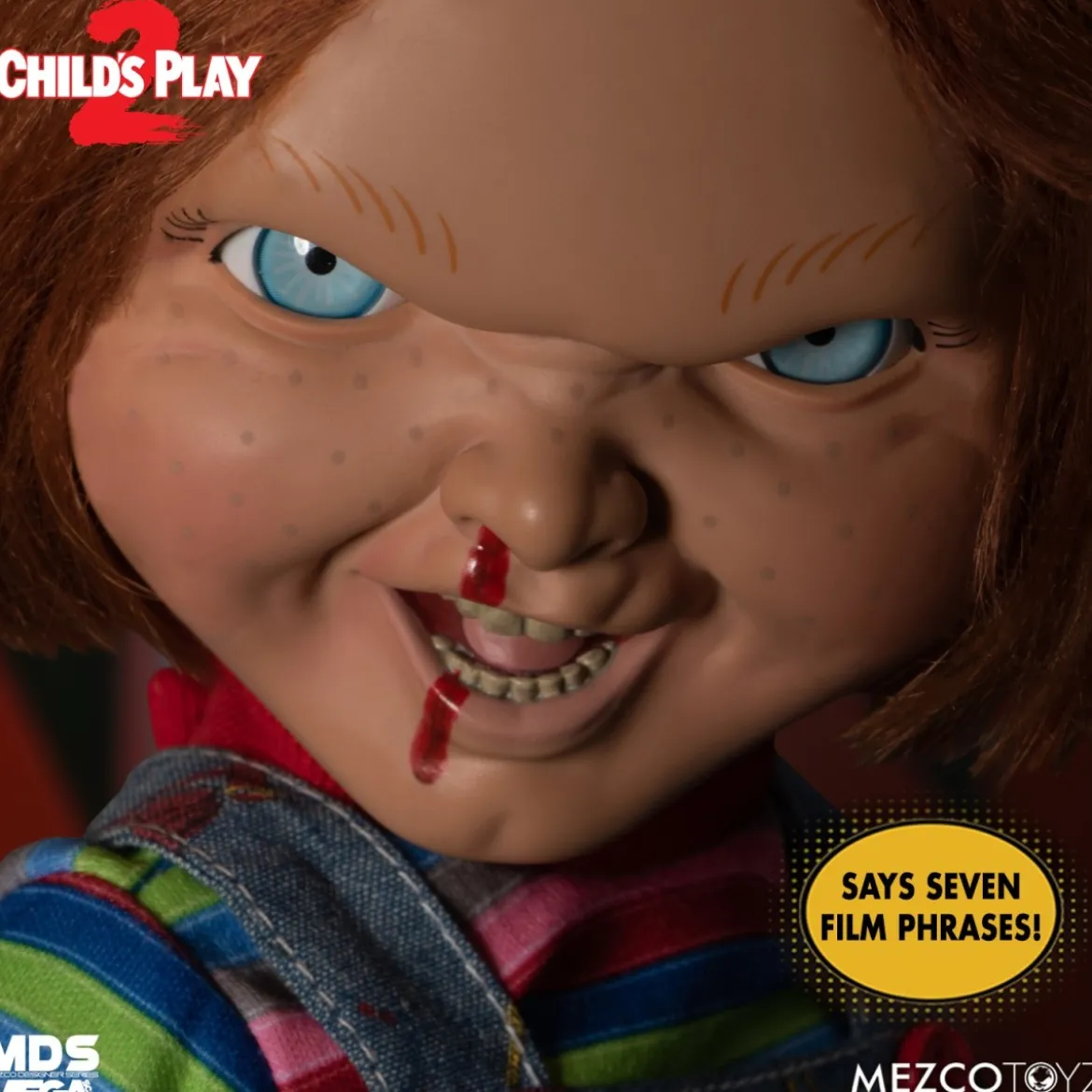Mezco Figurine Mega Scale Chucky 2 - Menacing Chucky