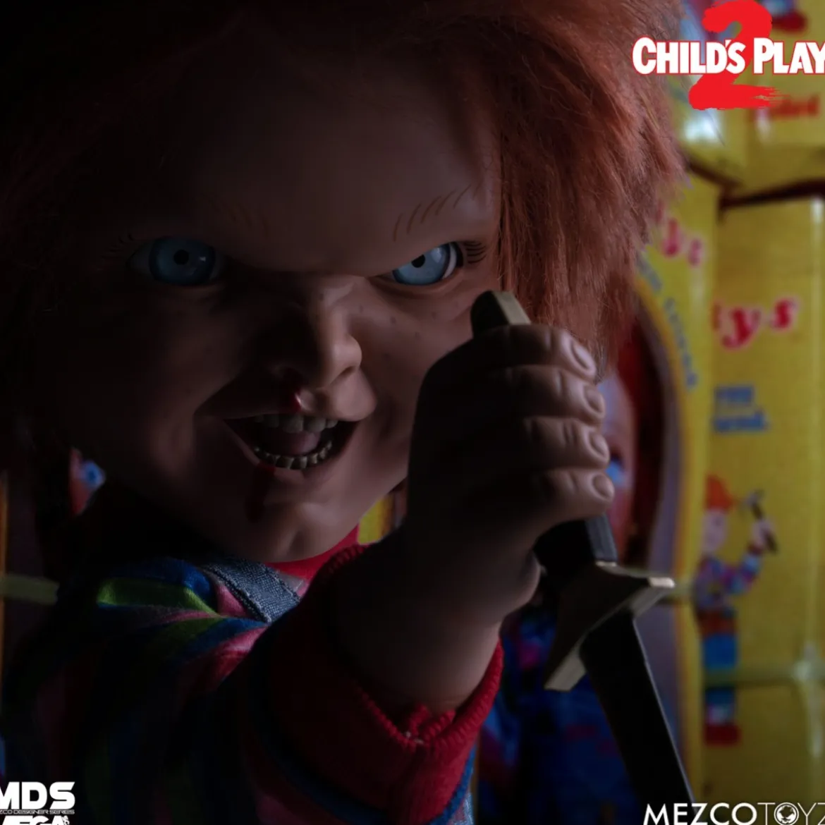 Mezco Figurine Mega Scale Chucky 2 - Menacing Chucky