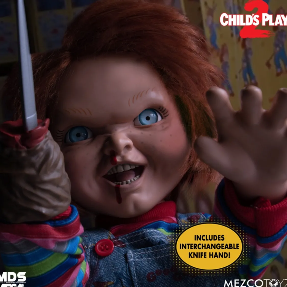 Mezco Figurine Mega Scale Chucky 2 - Menacing Chucky