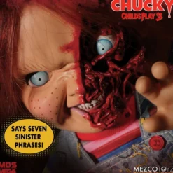 Mezco Figurine Mega Scale Chucky Pizza face - 38cm