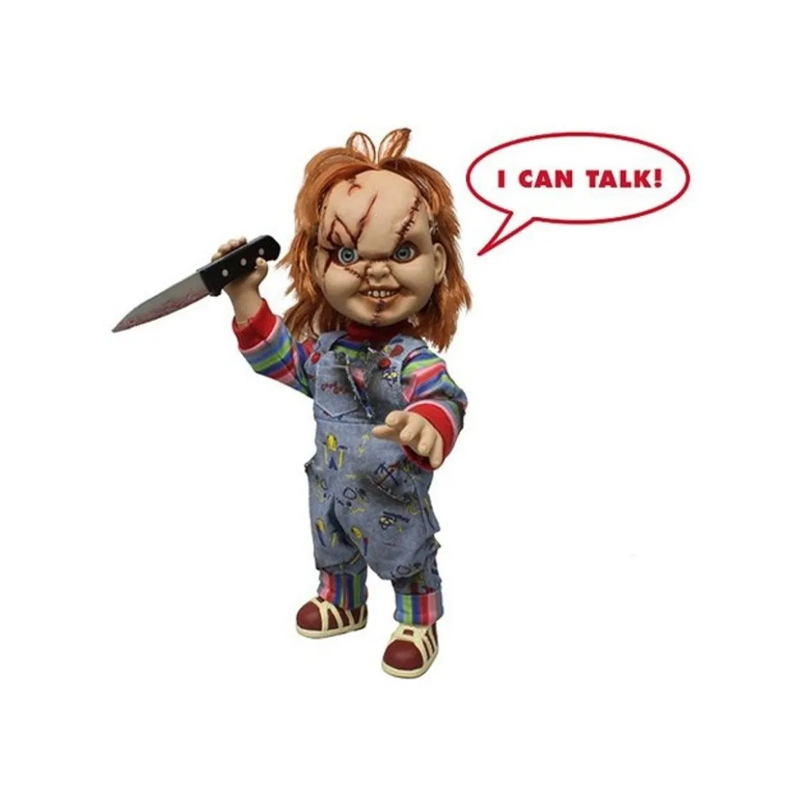 Mezco Figurine Mega Scale Chucky Scared - 38 cm