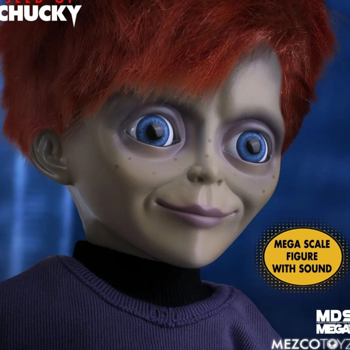Mezco Le Fils de Chucky - Seed of Chucky - poupée parlante Glen- 38 cm
