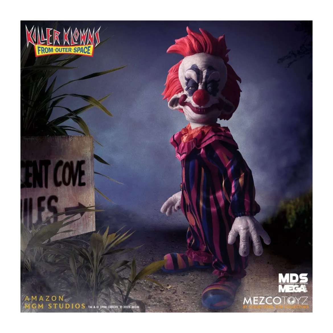 Mezco - Les Clowns tueurs venus d'ailleurs - Mega Scale RUDY - Mega Designer Series Killer Klowns from Outer Space