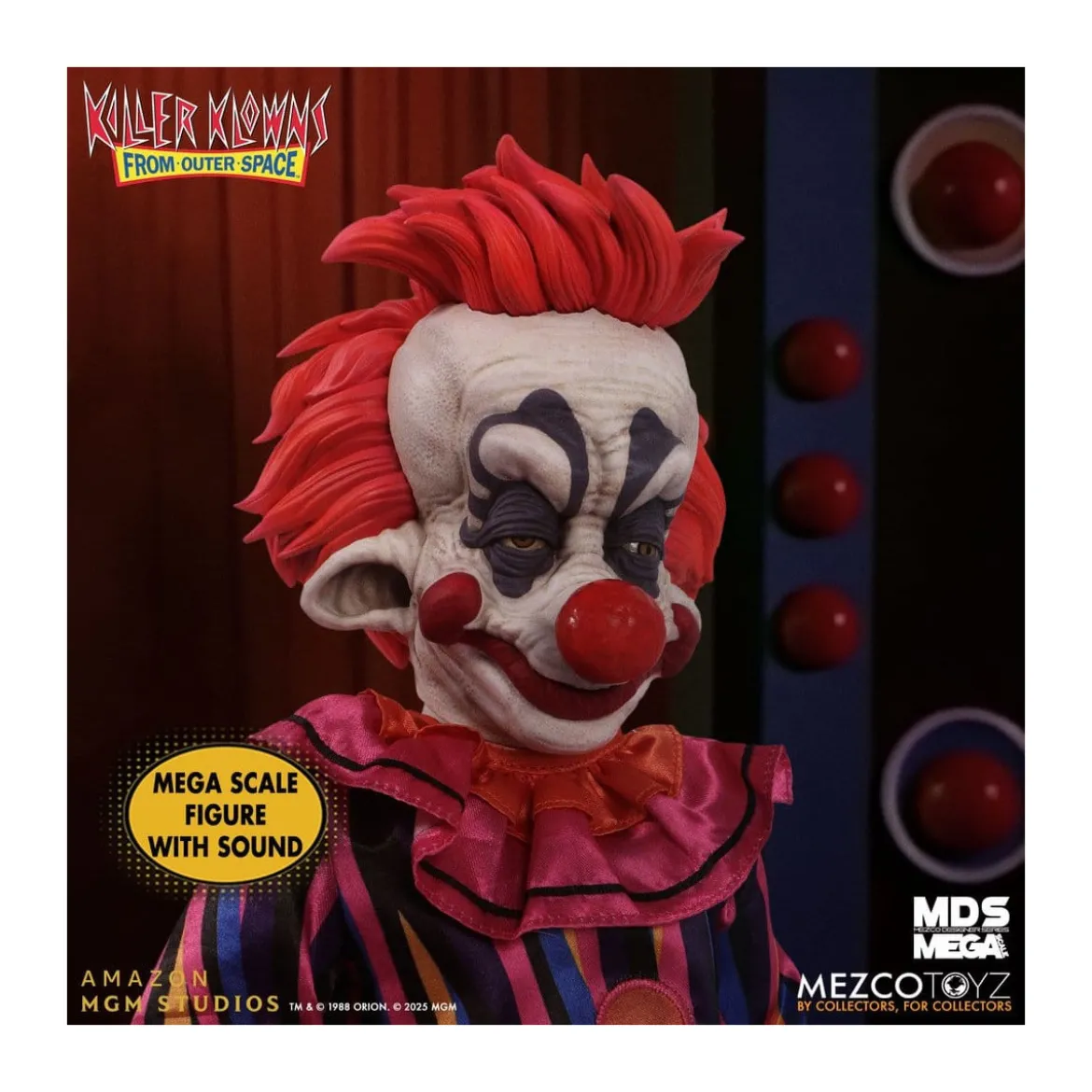 Mezco - Les Clowns tueurs venus d'ailleurs - Mega Scale RUDY - Mega Designer Series Killer Klowns from Outer Space