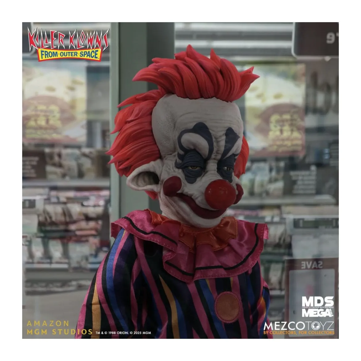 Mezco - Les Clowns tueurs venus d'ailleurs - Mega Scale RUDY - Mega Designer Series Killer Klowns from Outer Space