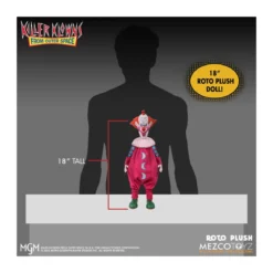 Mezco - Les Clowns tueurs venus d'ailleurs - Roto Doll SLIM - Mega Designer Series Killer Klowns from Outer Space