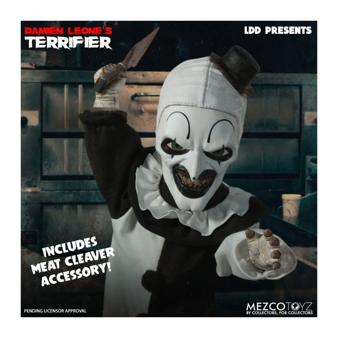 Mezco Living Dead Dolls - Art the Clown - Terrifier