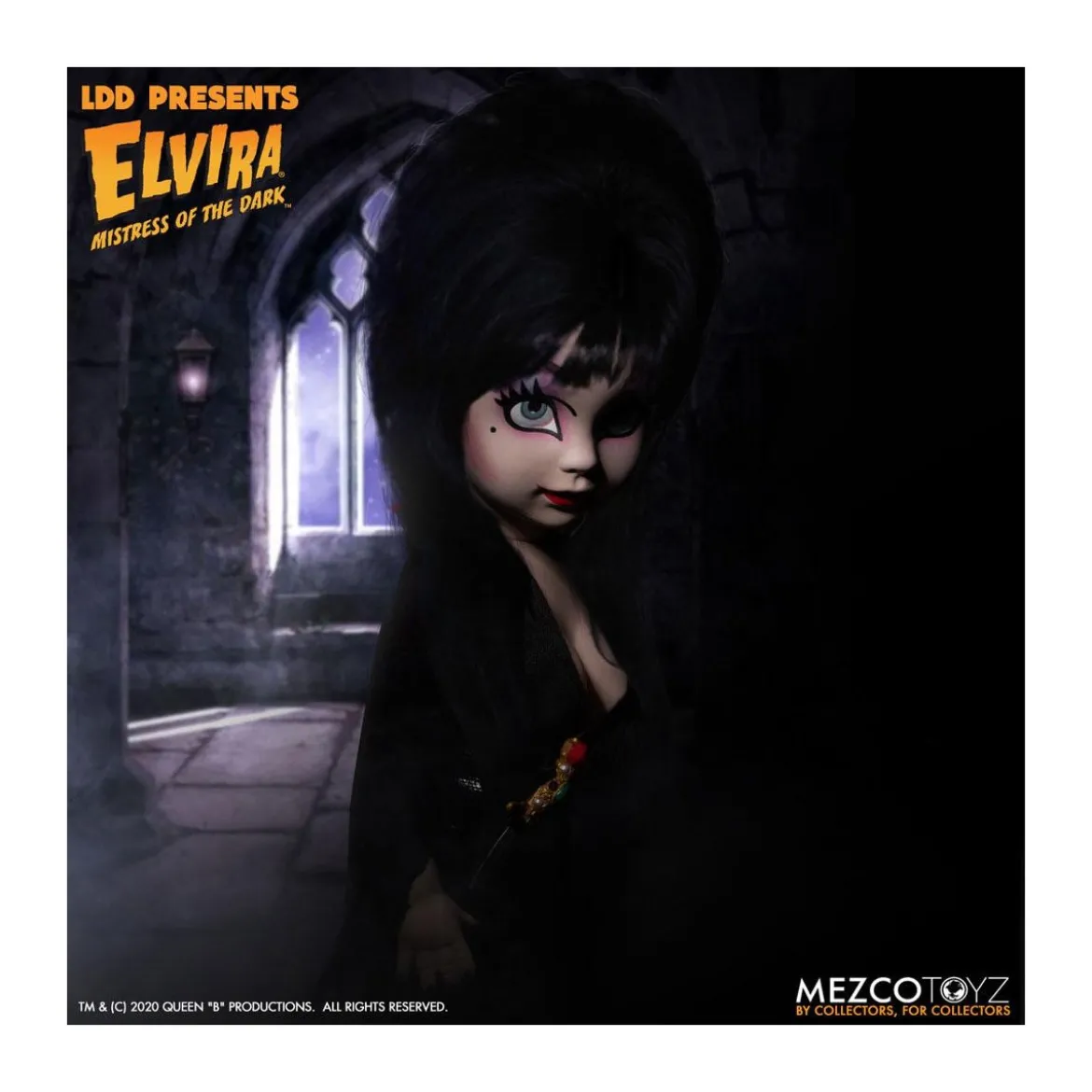 Mezco Living dead Dolls - Elvira Mistress of the Dark