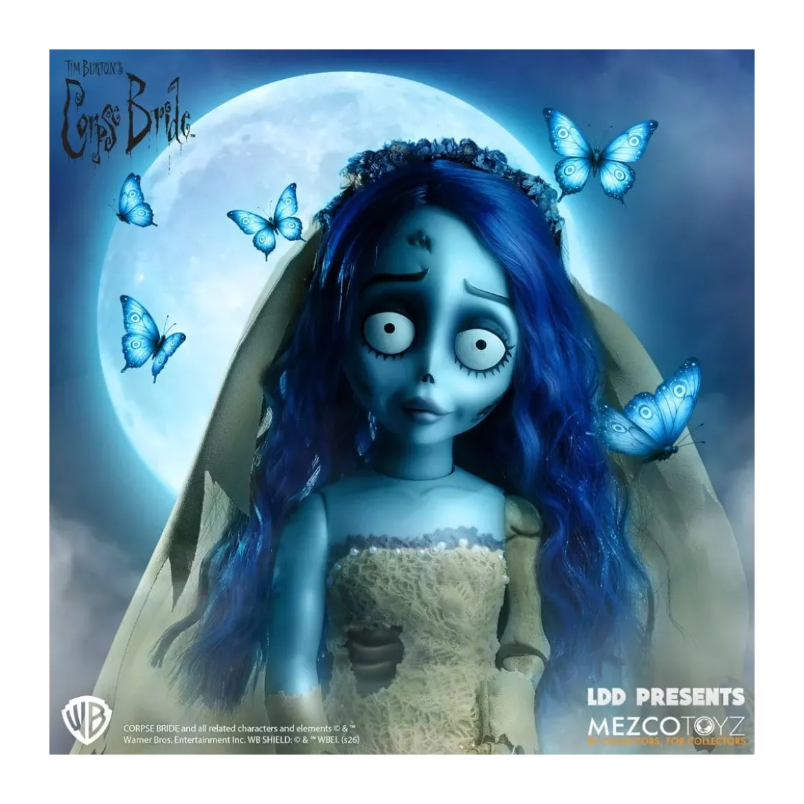 Mezco Living Dead Dolls - EMILY - Les Noces Funebres
