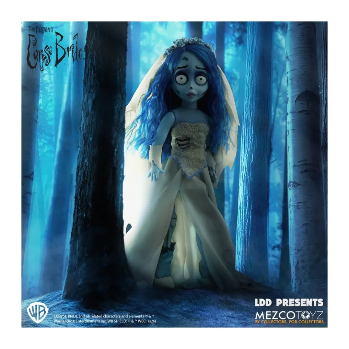 Mezco Living Dead Dolls - EMILY - Les Noces Funebres