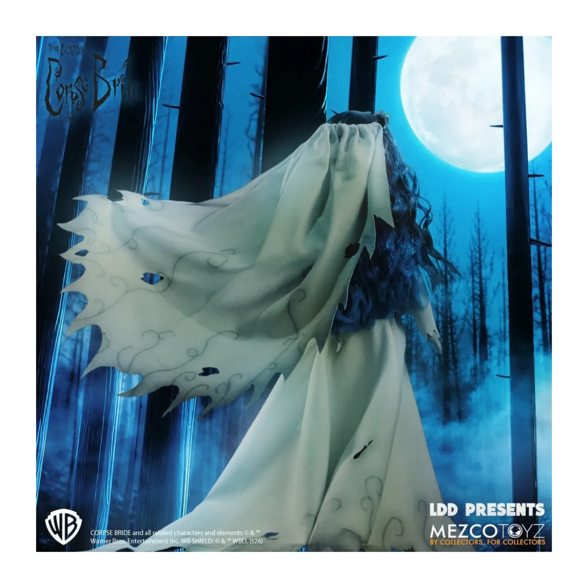 Mezco Living Dead Dolls - EMILY - Les Noces Funebres
