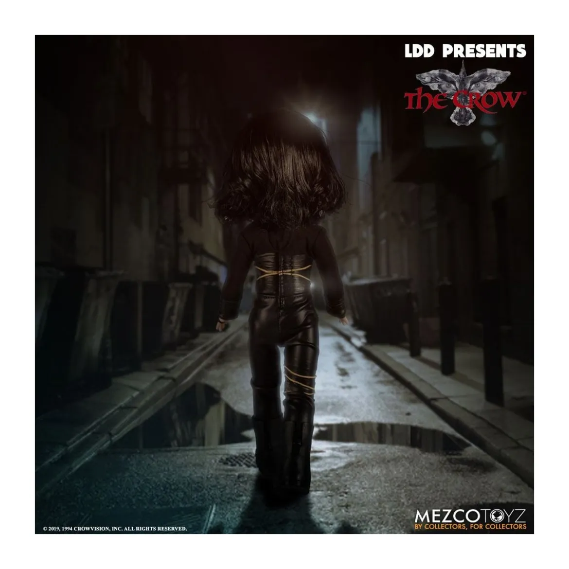 Mezco Living dead Dolls poupée - The Crow - Eric Draven - 25 cm