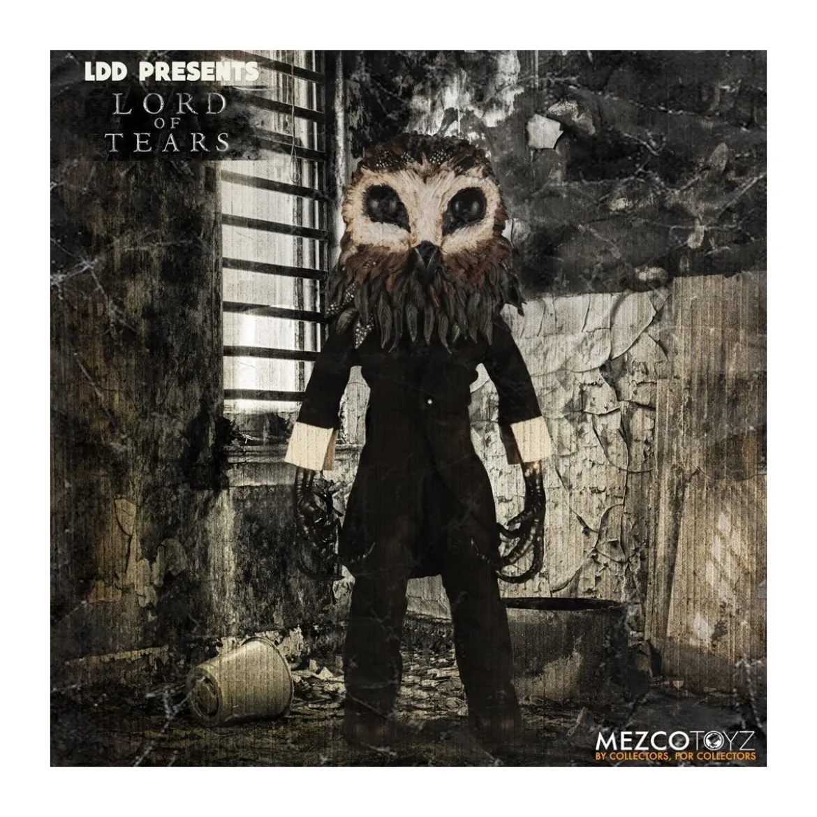 Mezco Living dead Dolls poupée - Lord of Tears - The Owlman - 25cm