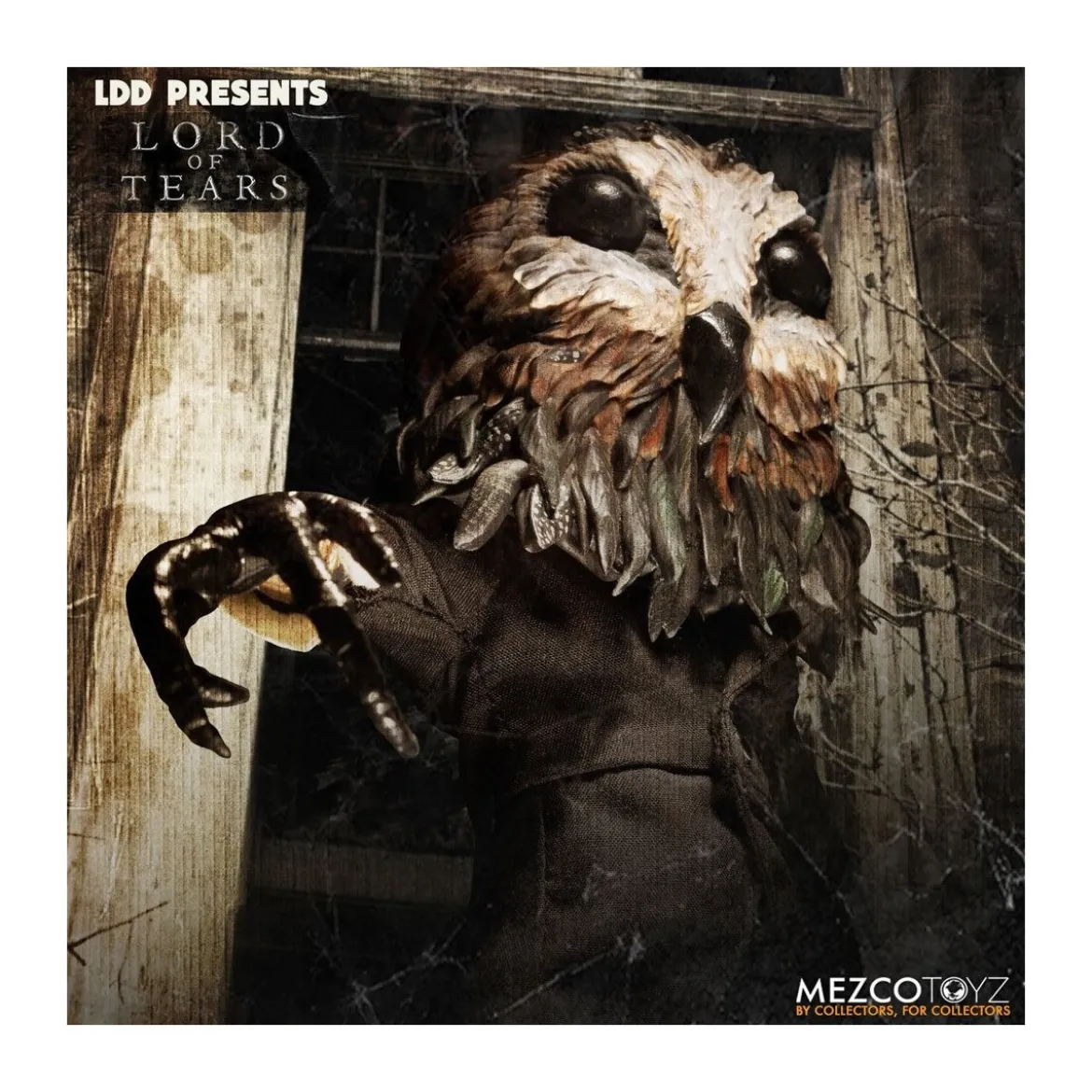 Mezco Living dead Dolls poupée - Lord of Tears - The Owlman - 25cm