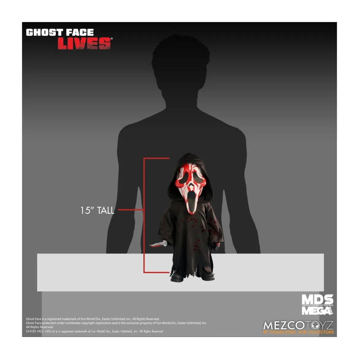 Mezco MDS Mega Scale - Ghostface Lives