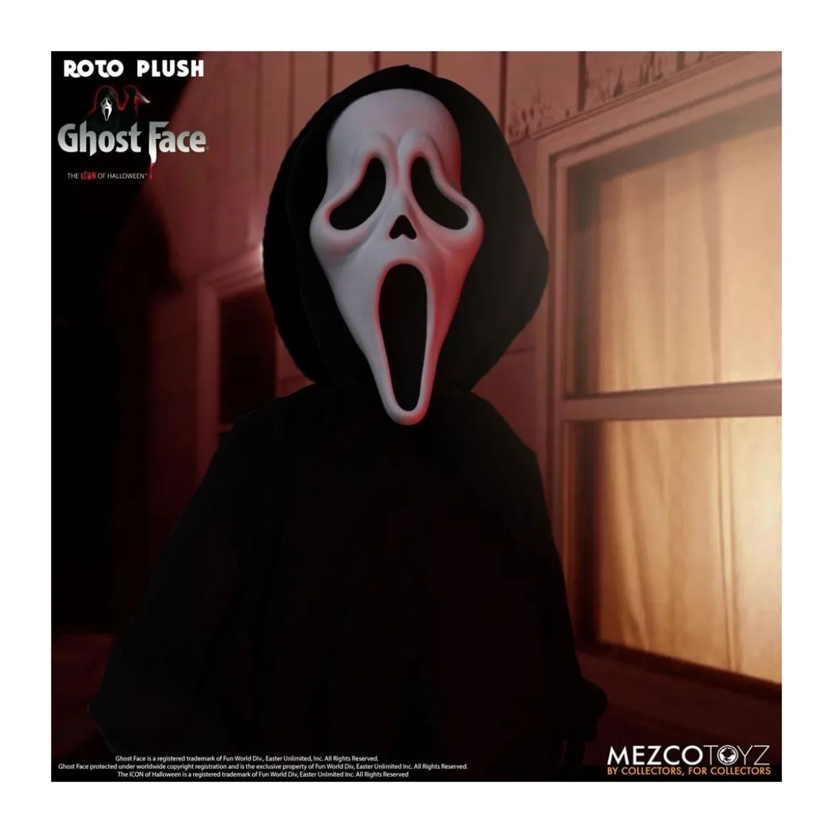 Mezco MDS Mega Scale - Ghostface Roto Plush Doll