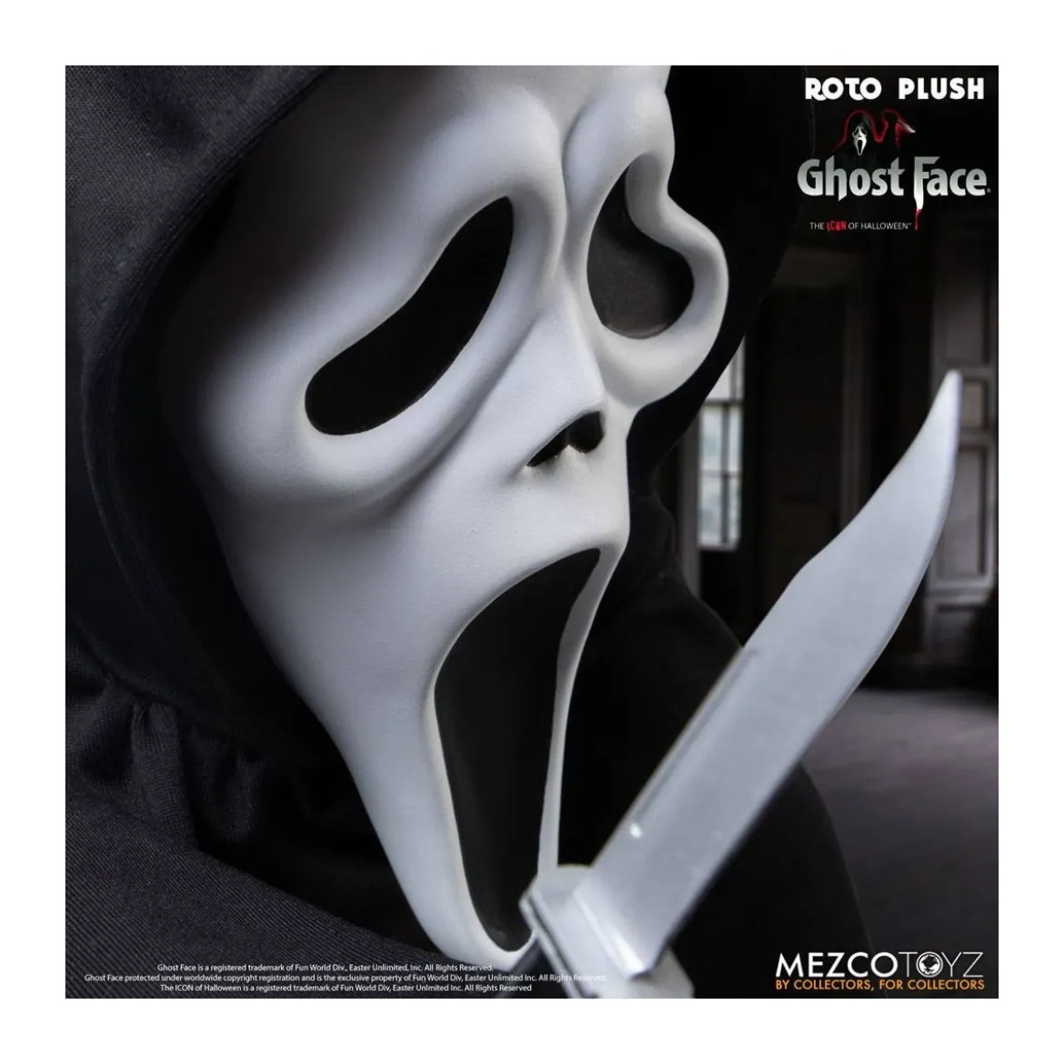 Mezco MDS Mega Scale - Ghostface Roto Plush Doll