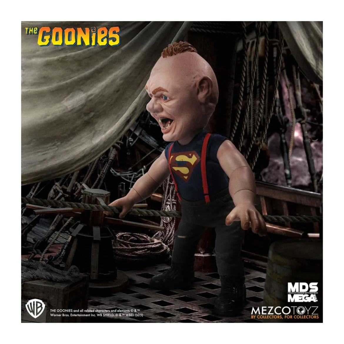 Mezco MDS Mega Scale -Talking Sloth with Sound - Les Goonies Sinok