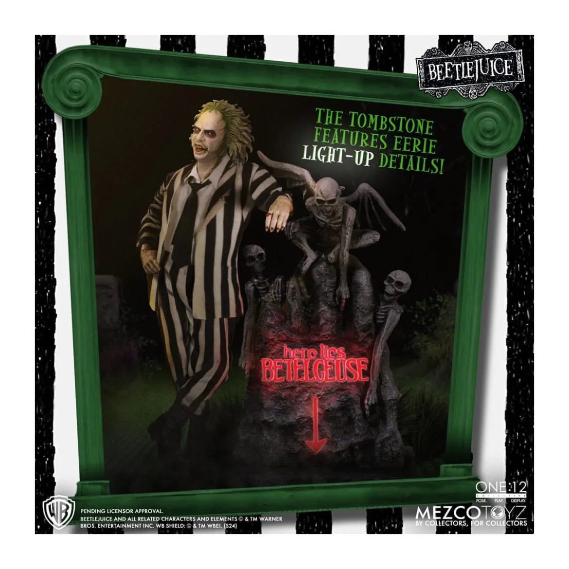 Mezco One 12 - Beetlejuice Deluxe Edition