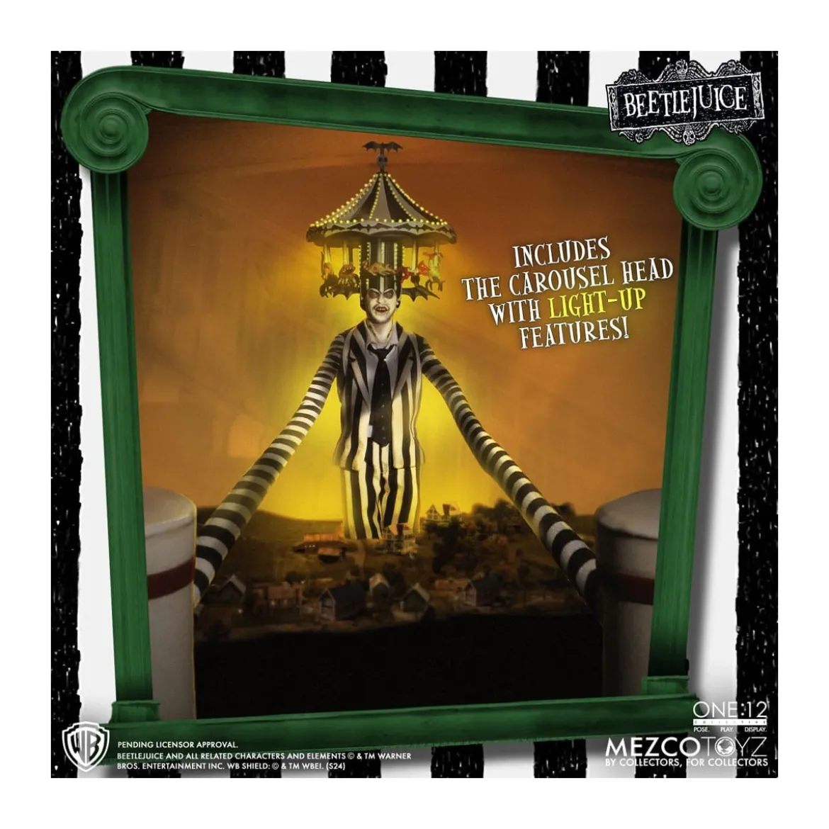 Mezco One 12 - Beetlejuice Deluxe Edition