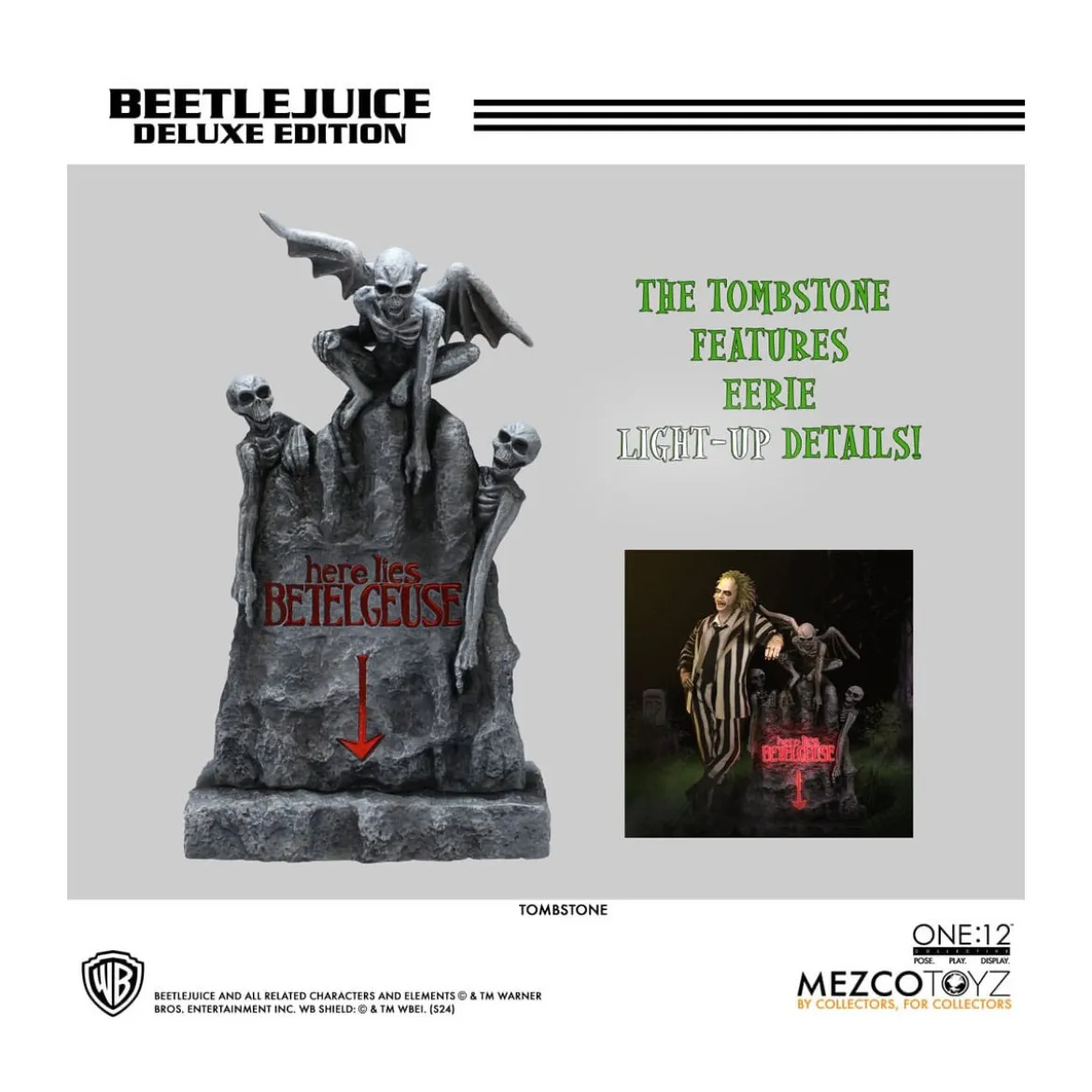 Mezco One 12 - Beetlejuice Deluxe Edition