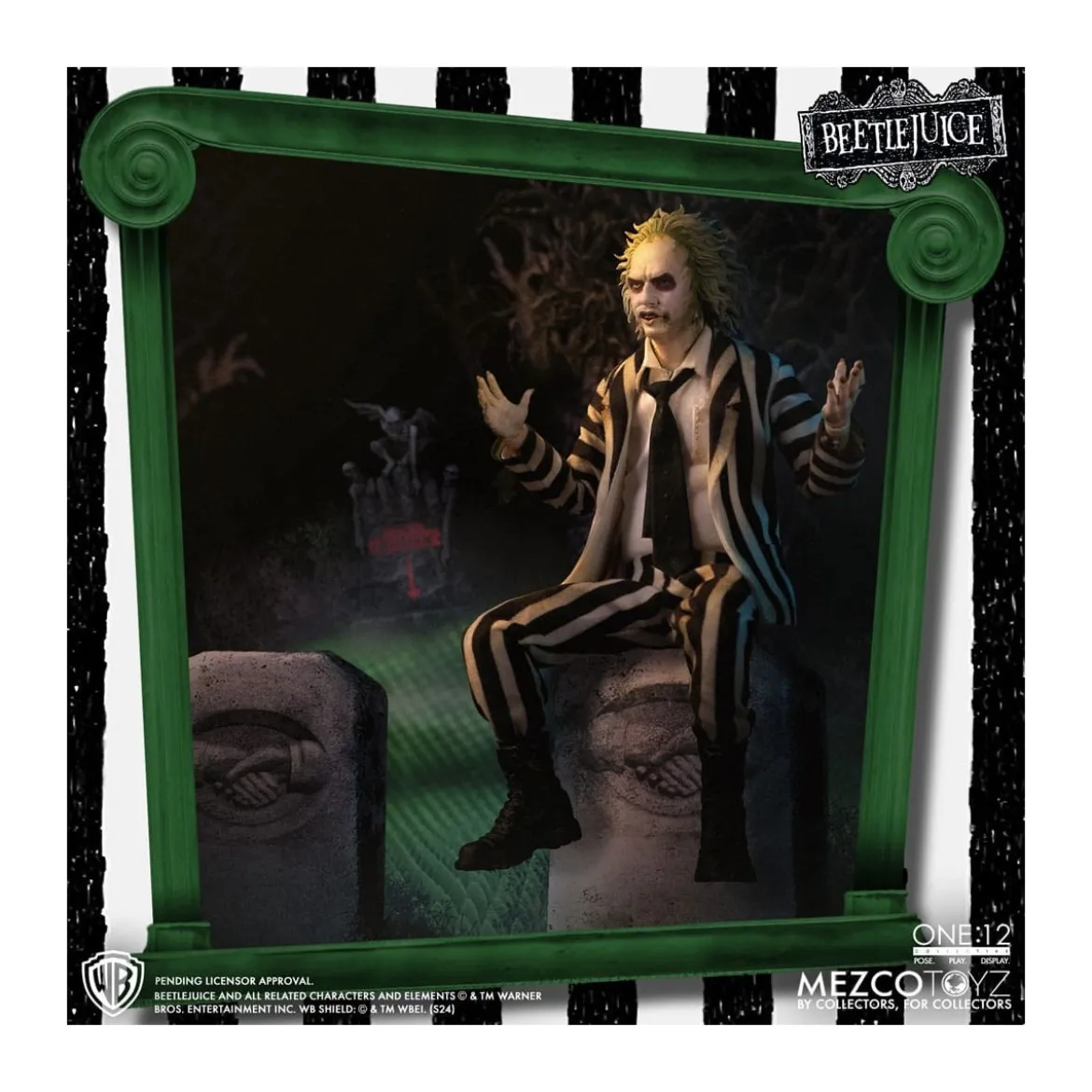 Mezco One 12 - Beetlejuice Deluxe Edition