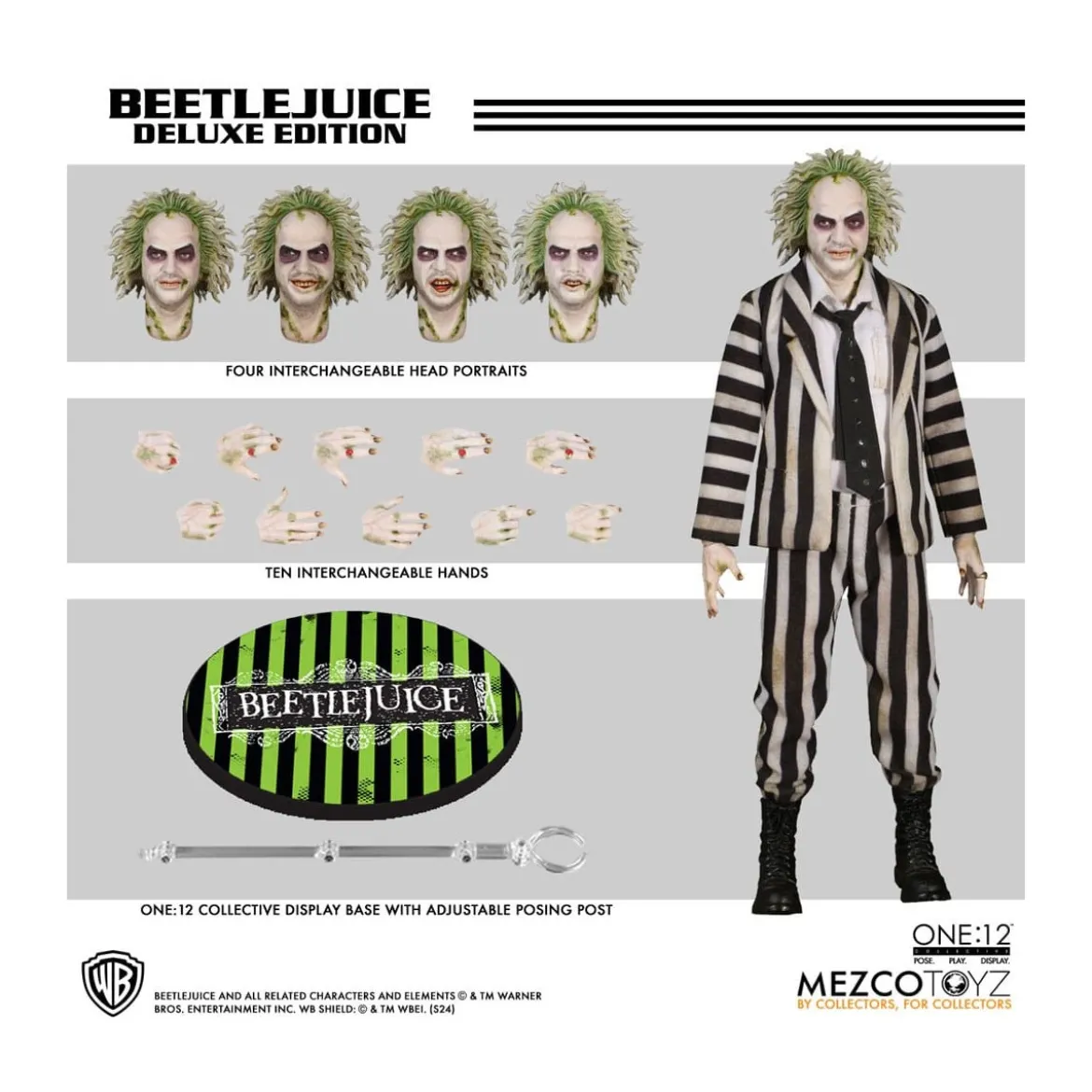 Mezco One 12 - Beetlejuice Deluxe Edition