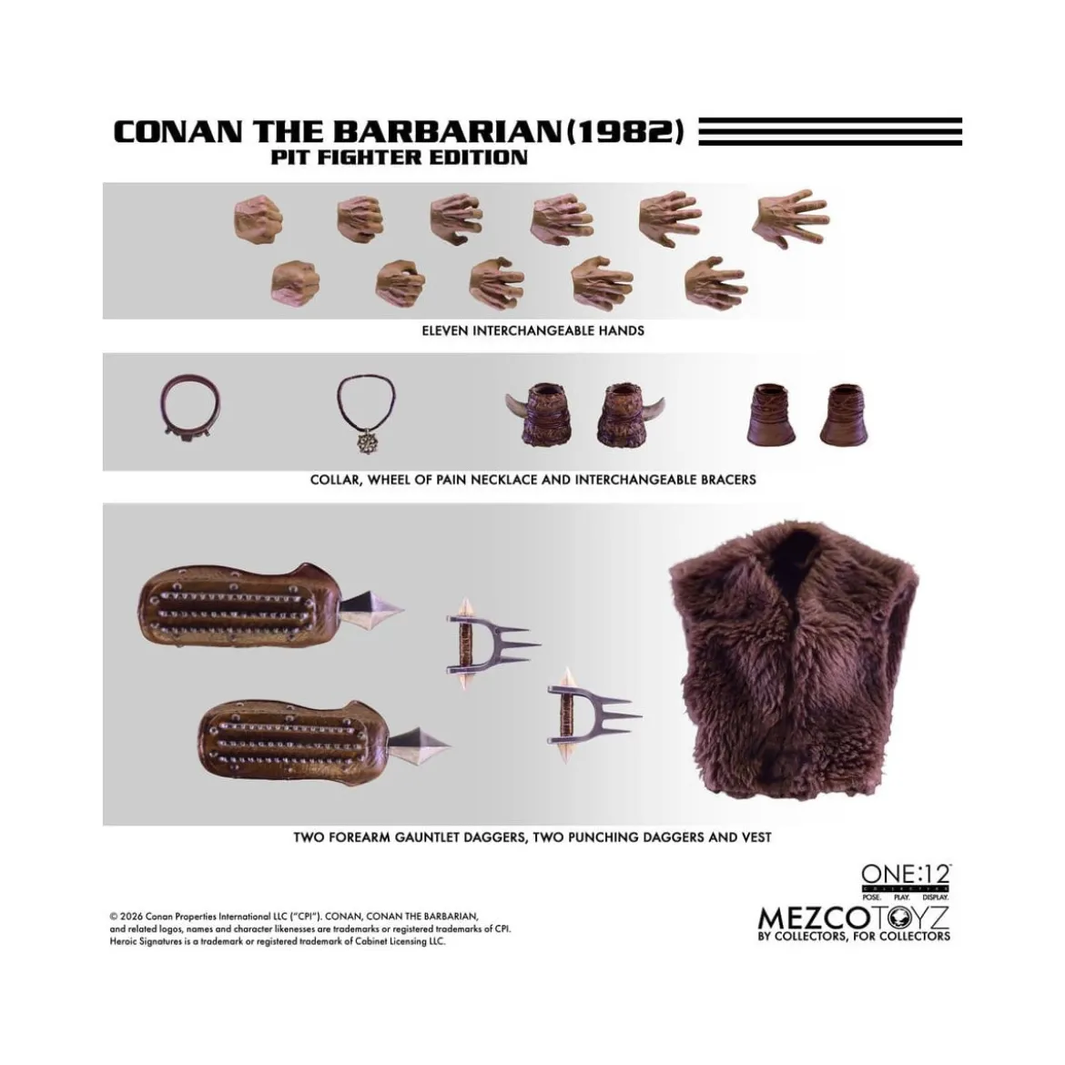 Mezco - One 12 - Conan the Barbarian (Pit Fighter Edition) 1/12