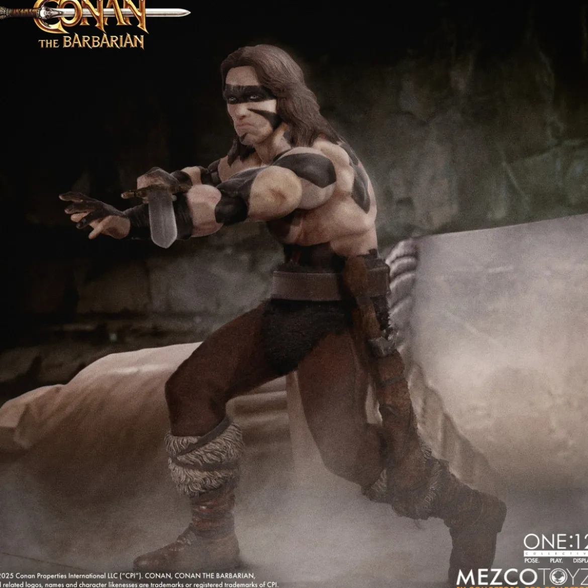 Mezco - One 12 - Conan the Barbarian War Paint Edition - 1/12