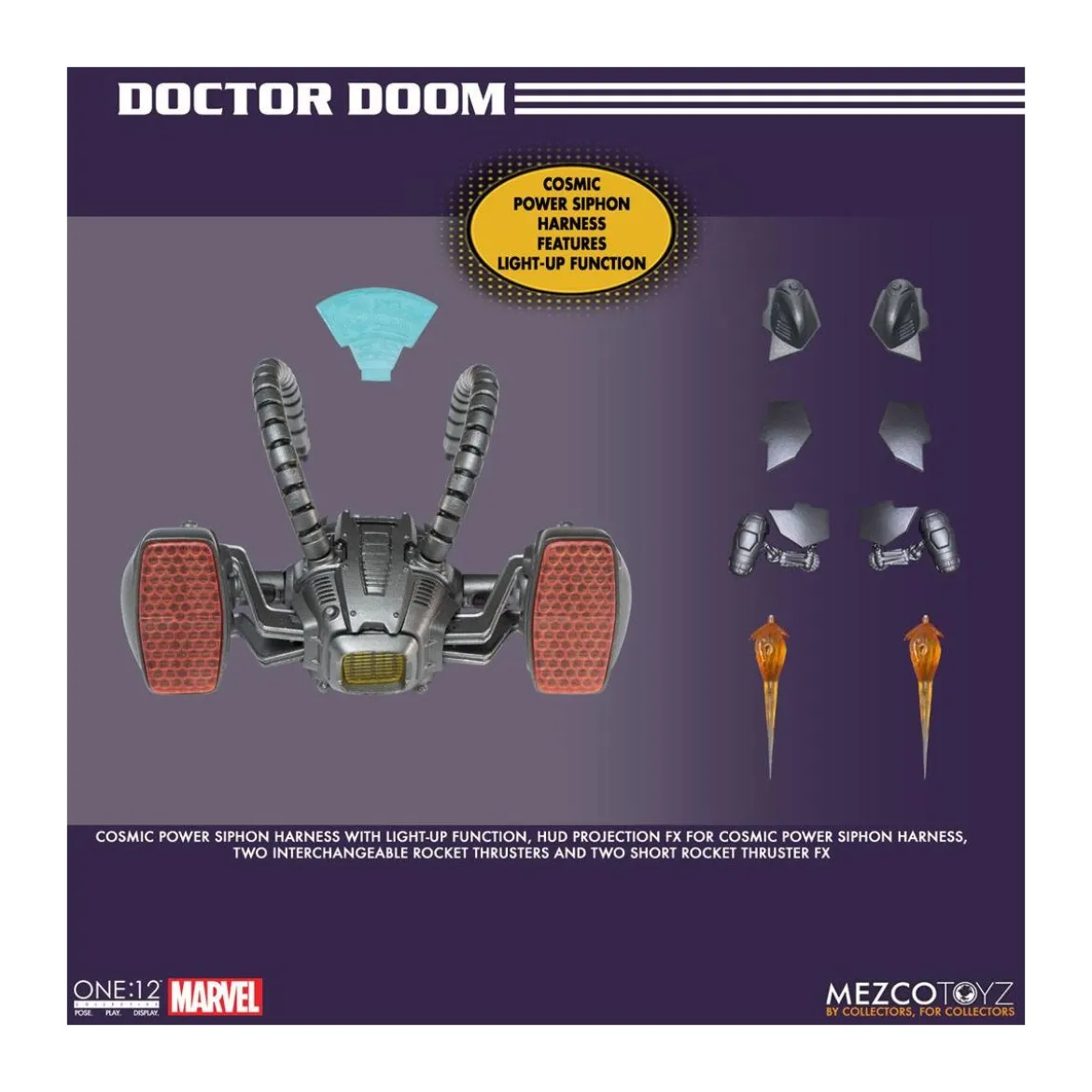 Mezco One 12 - Doctor Doom - Docteur Fatalis