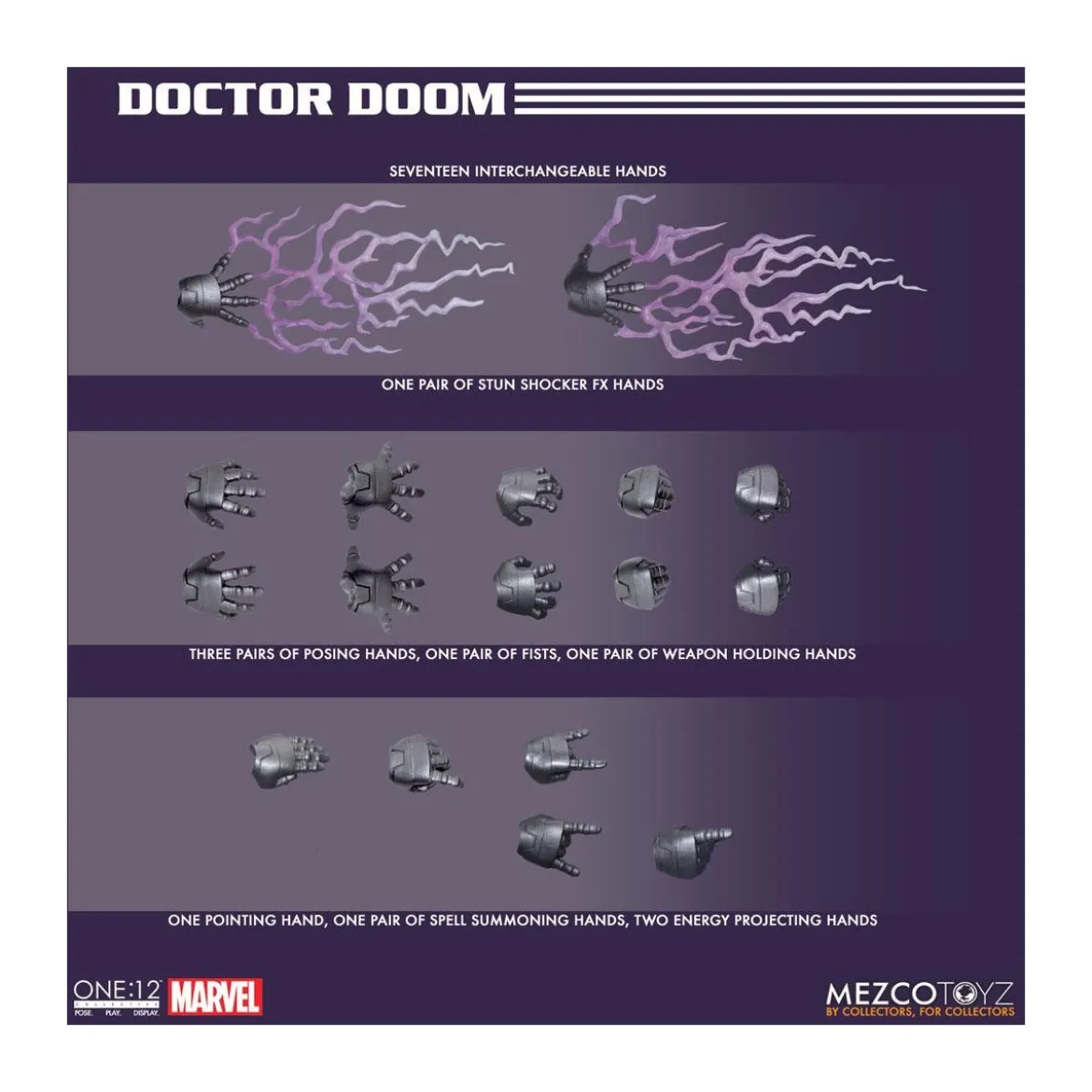Mezco One 12 - Doctor Doom - Docteur Fatalis