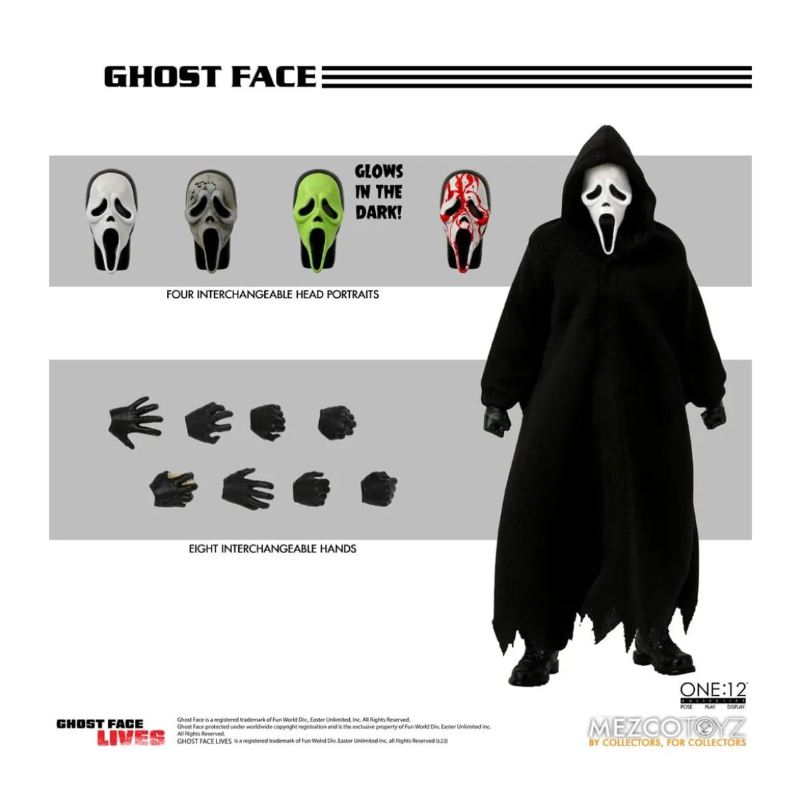 Mezco One 12 - Ghostface Lives - Scream