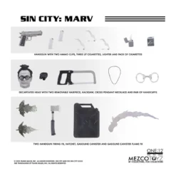 Mezco One 12 - Marv - Sin City
