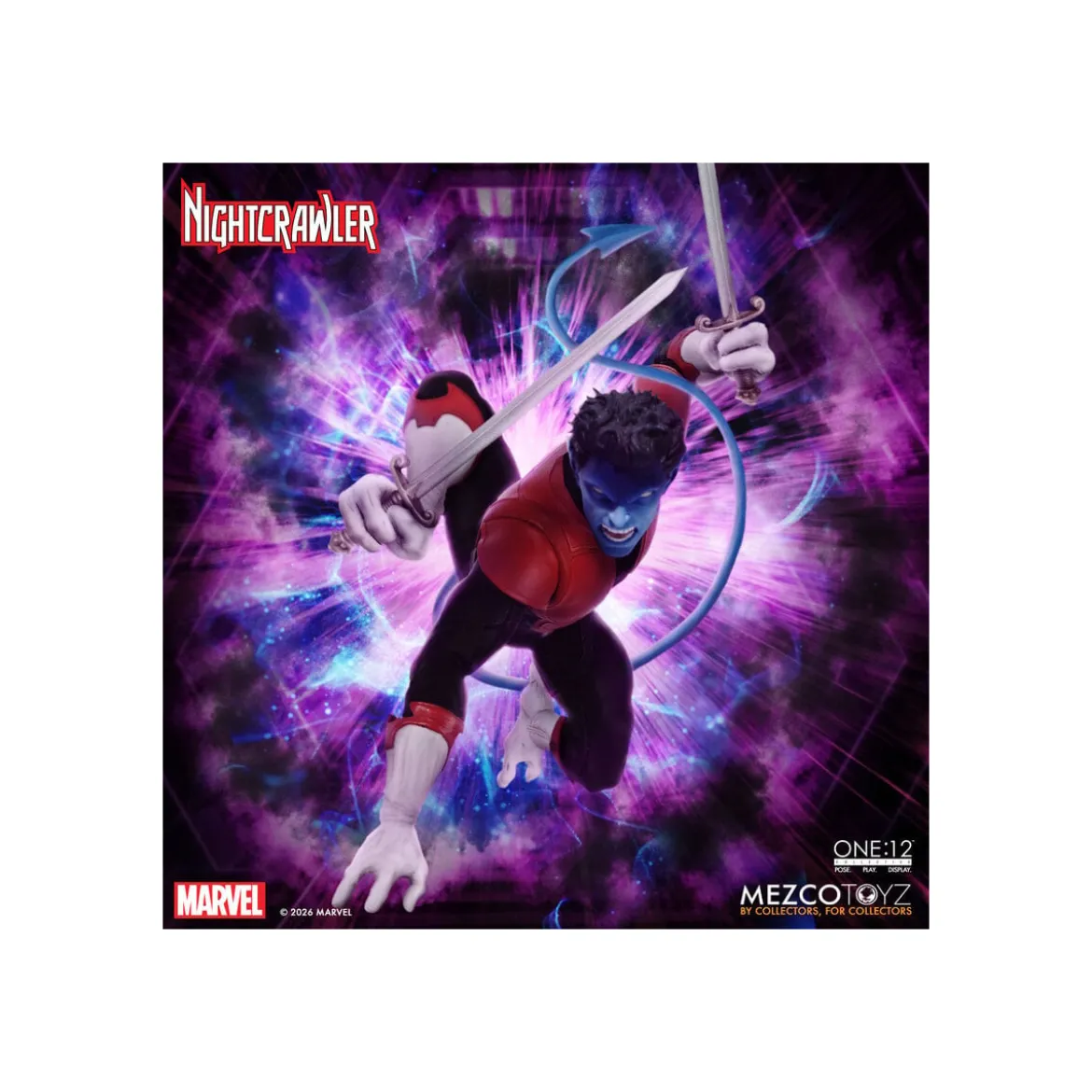 Mezco One 12 - Nightcrawler - X-Men Diablo