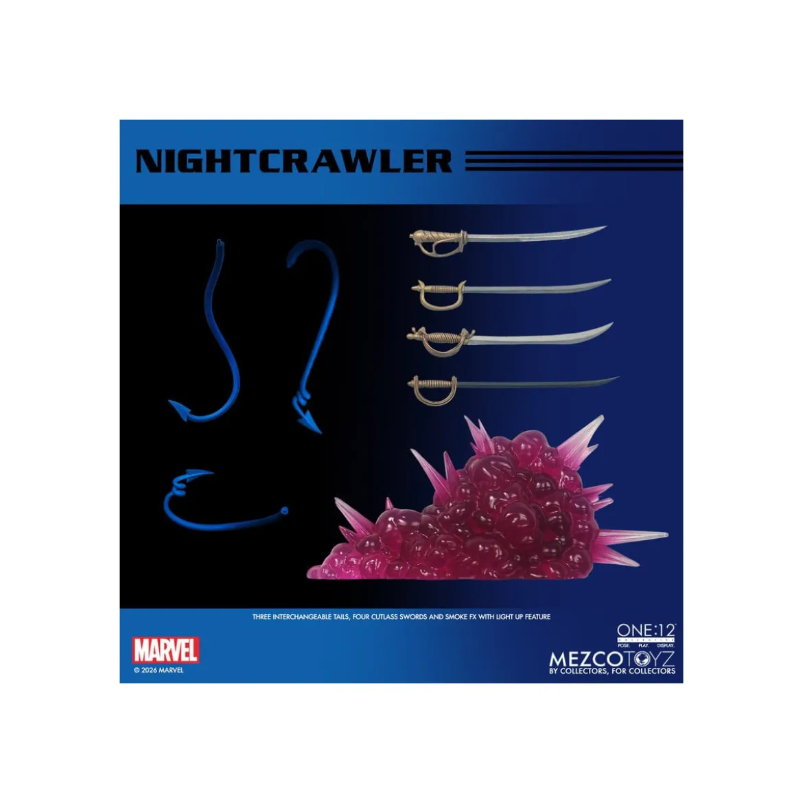 Mezco One 12 - Nightcrawler - X-Men Diablo