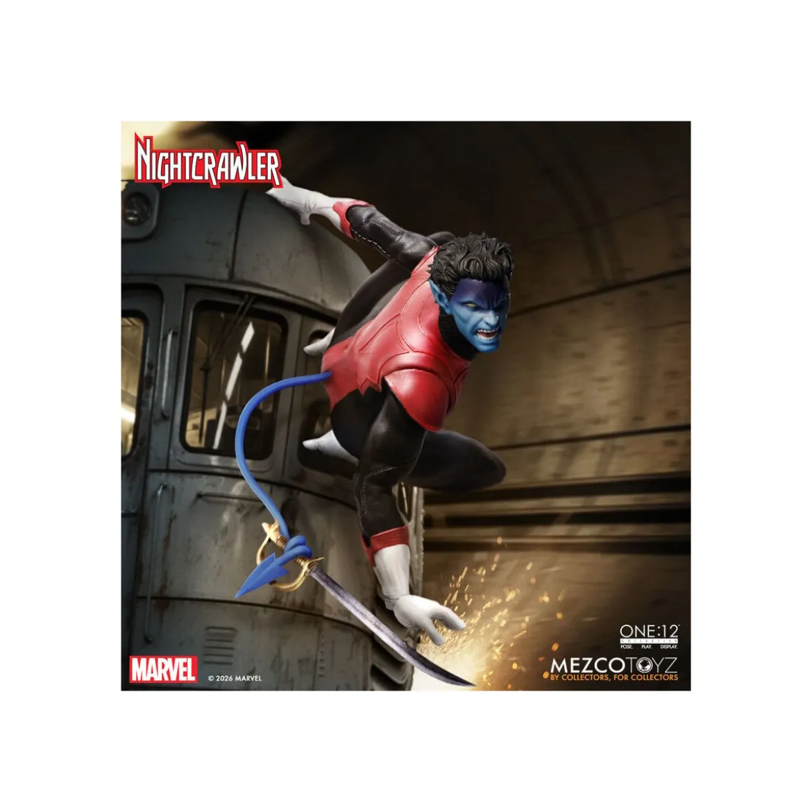 Mezco One 12 - Nightcrawler - X-Men Diablo