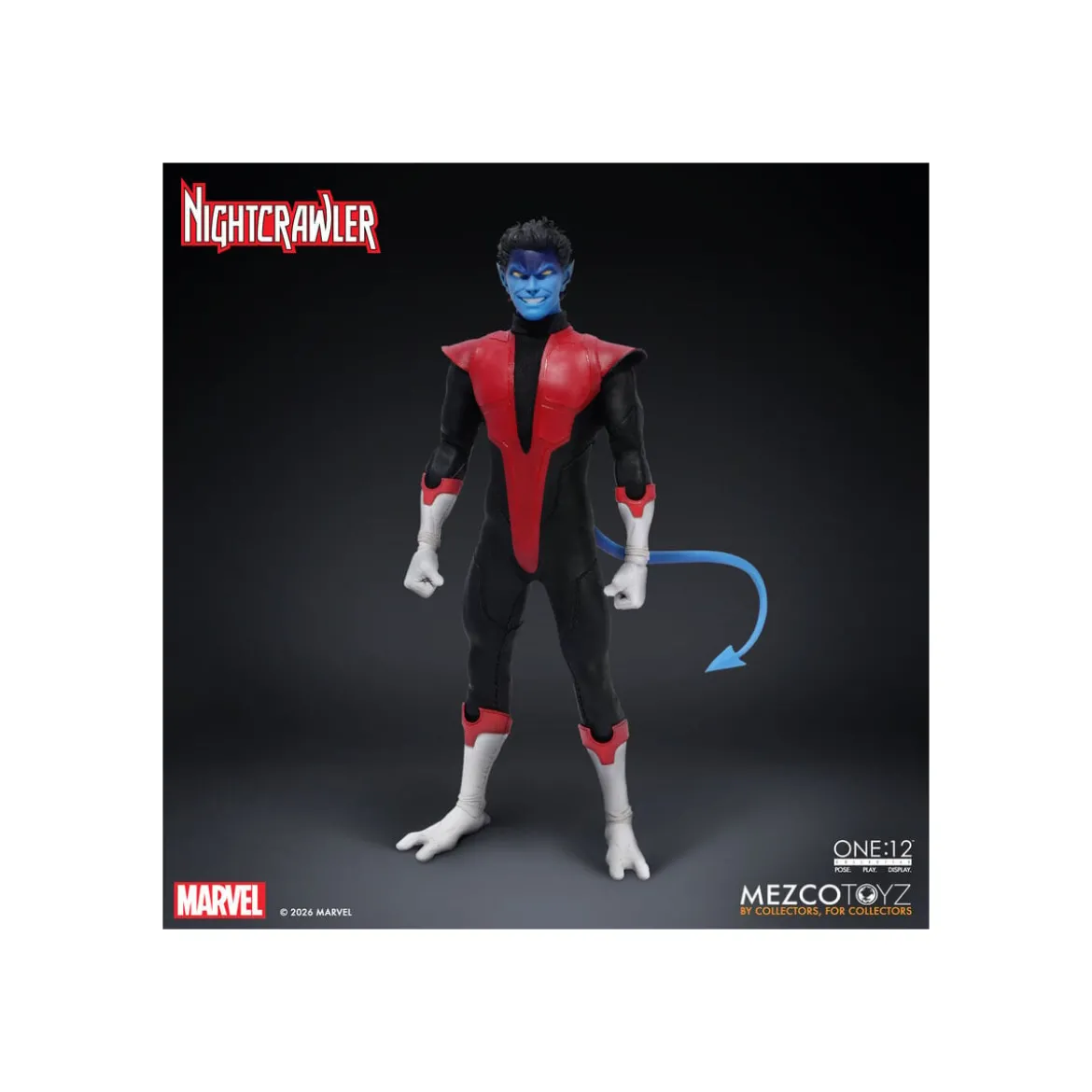 Mezco One 12 - Nightcrawler - X-Men Diablo