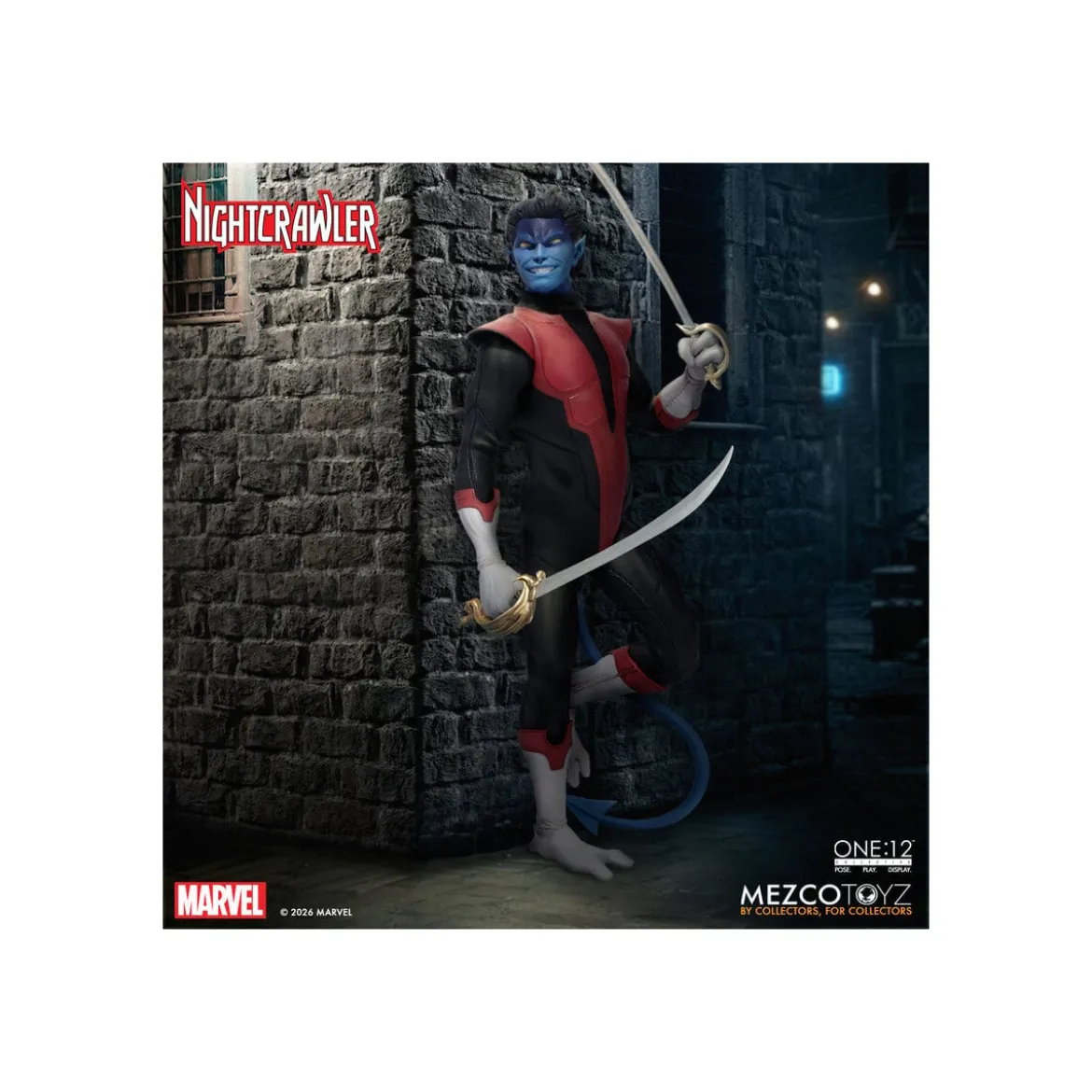 Mezco One 12 - Nightcrawler - X-Men Diablo