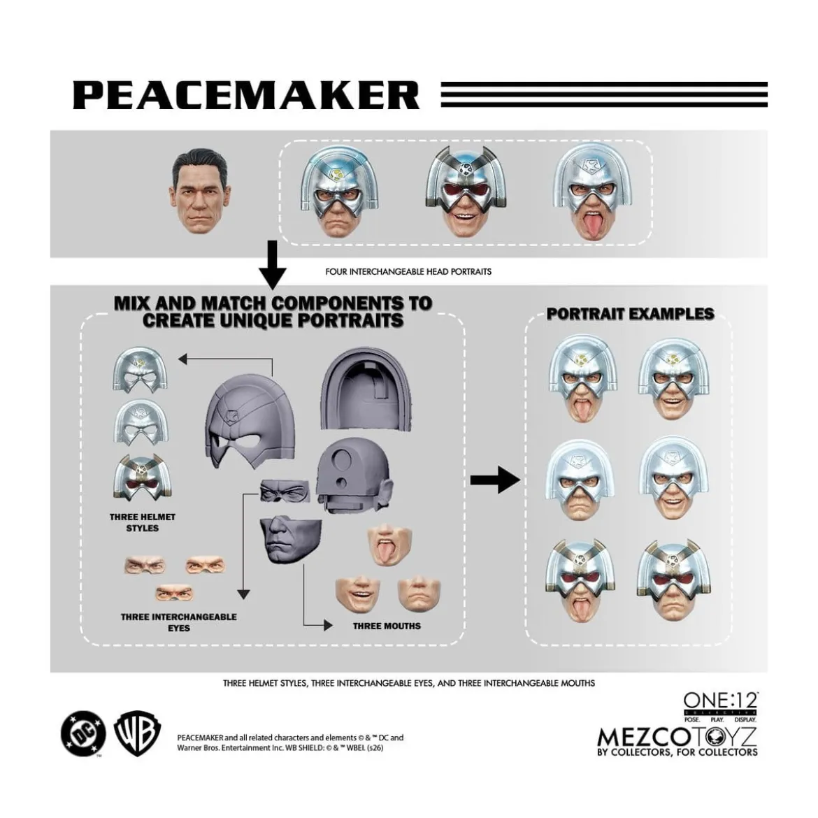 Mezco One 12 - PEACEMAKER - DC Comics