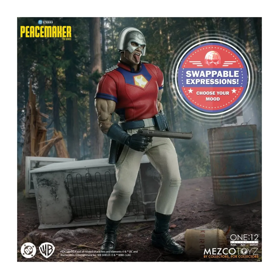 Mezco One 12 - PEACEMAKER - DC Comics