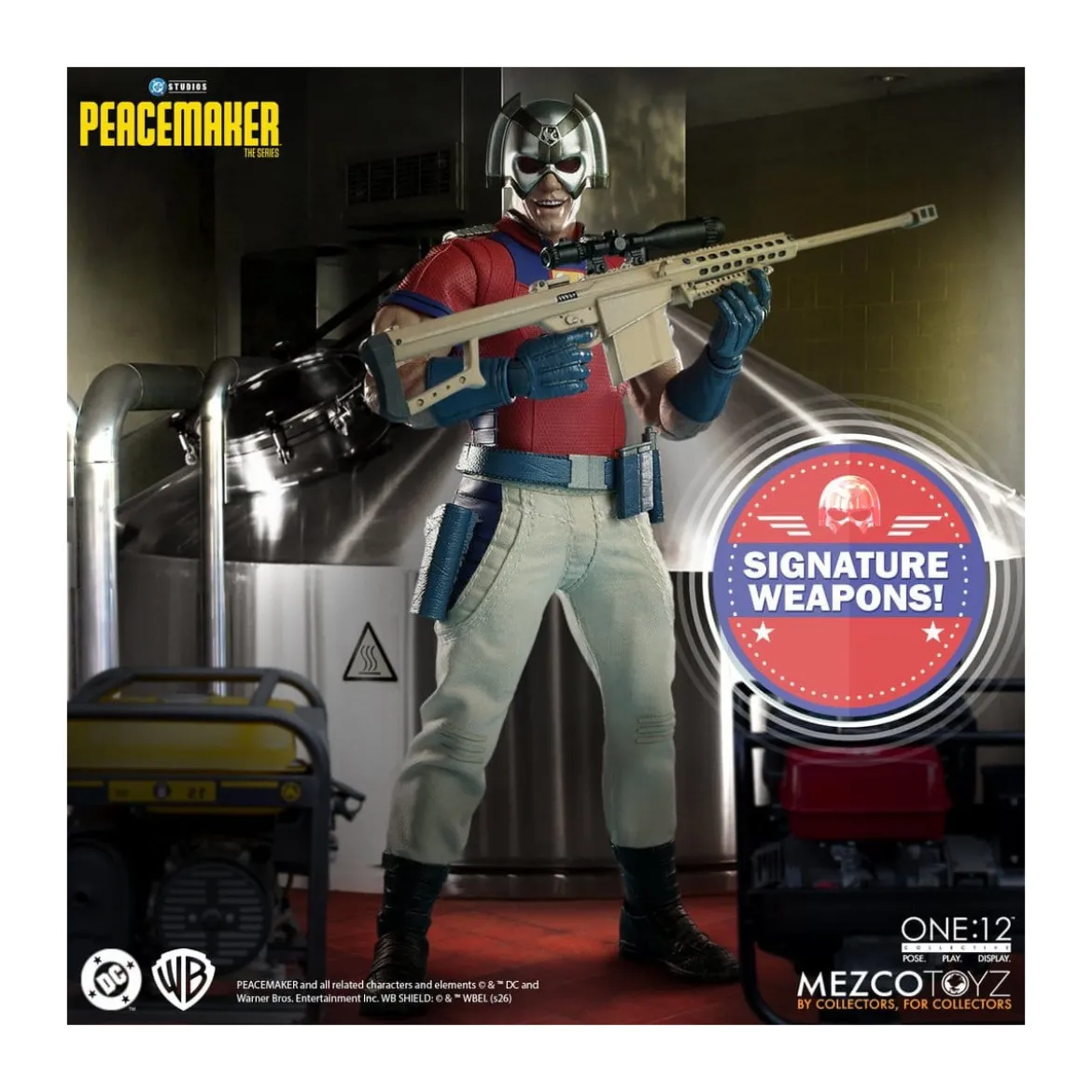 Mezco One 12 - PEACEMAKER - DC Comics