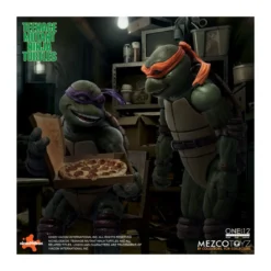Mezco One 12 - Teenage Mutant Ninja Turtles (1990 Movie) Set de 4 figurines - TMNT - Tortues Ninja