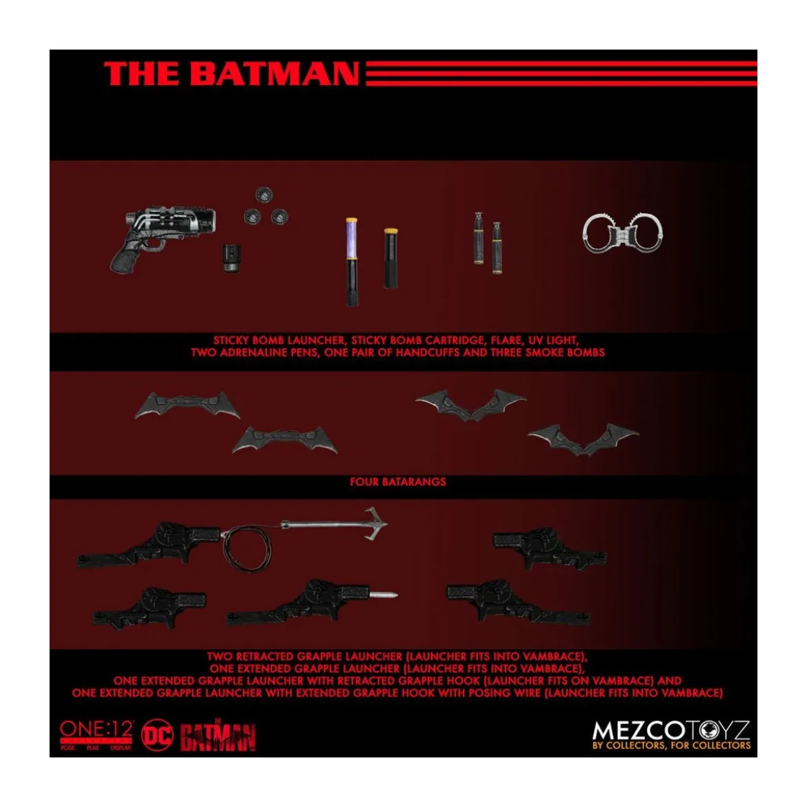 Mezco One 12 - THE BATMAN - DC Comics