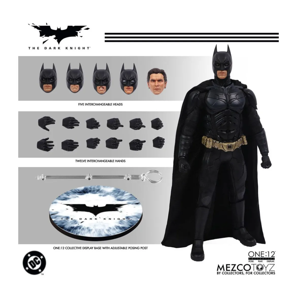 Mezco One 12 - The Dark Knight - BATMAN - DC Comics