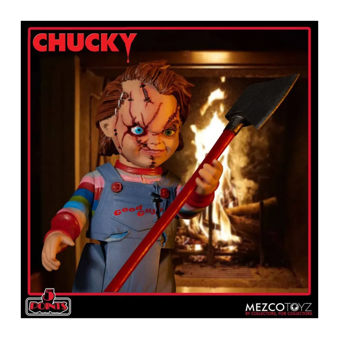 Mezco 5 Points - Chucky Deluxe figure set - Child's Play
