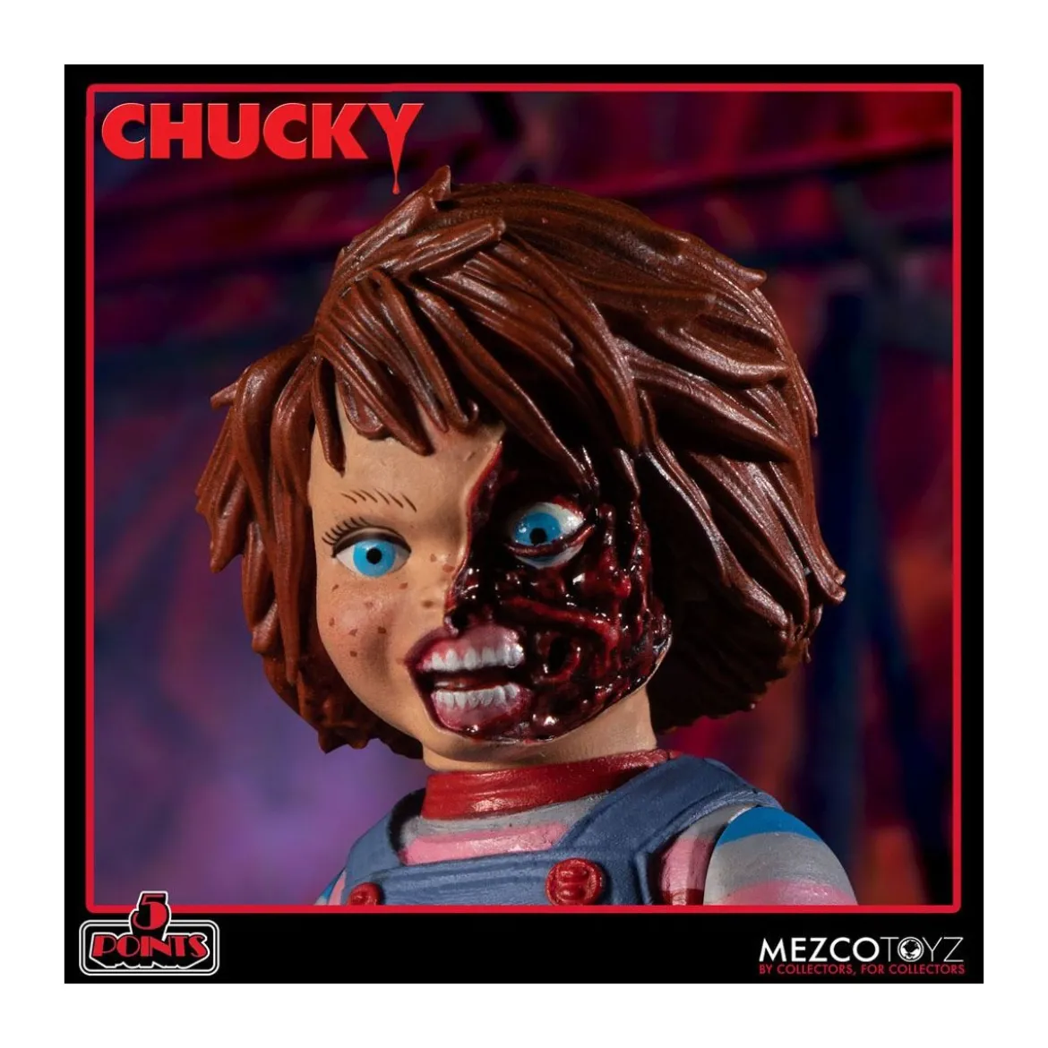 Mezco 5 Points - Chucky Deluxe figure set - Child's Play