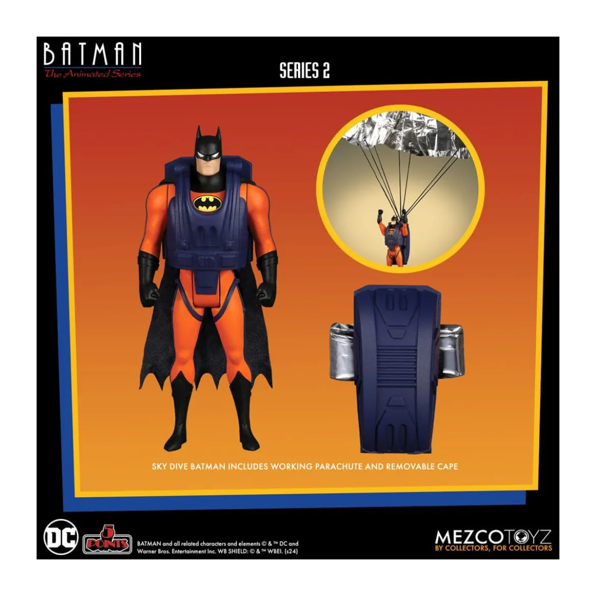Mezco 5 Points - DC Comics Batman: The Animated Series - Deluxe Boxset 4 personnages - Serie 2
