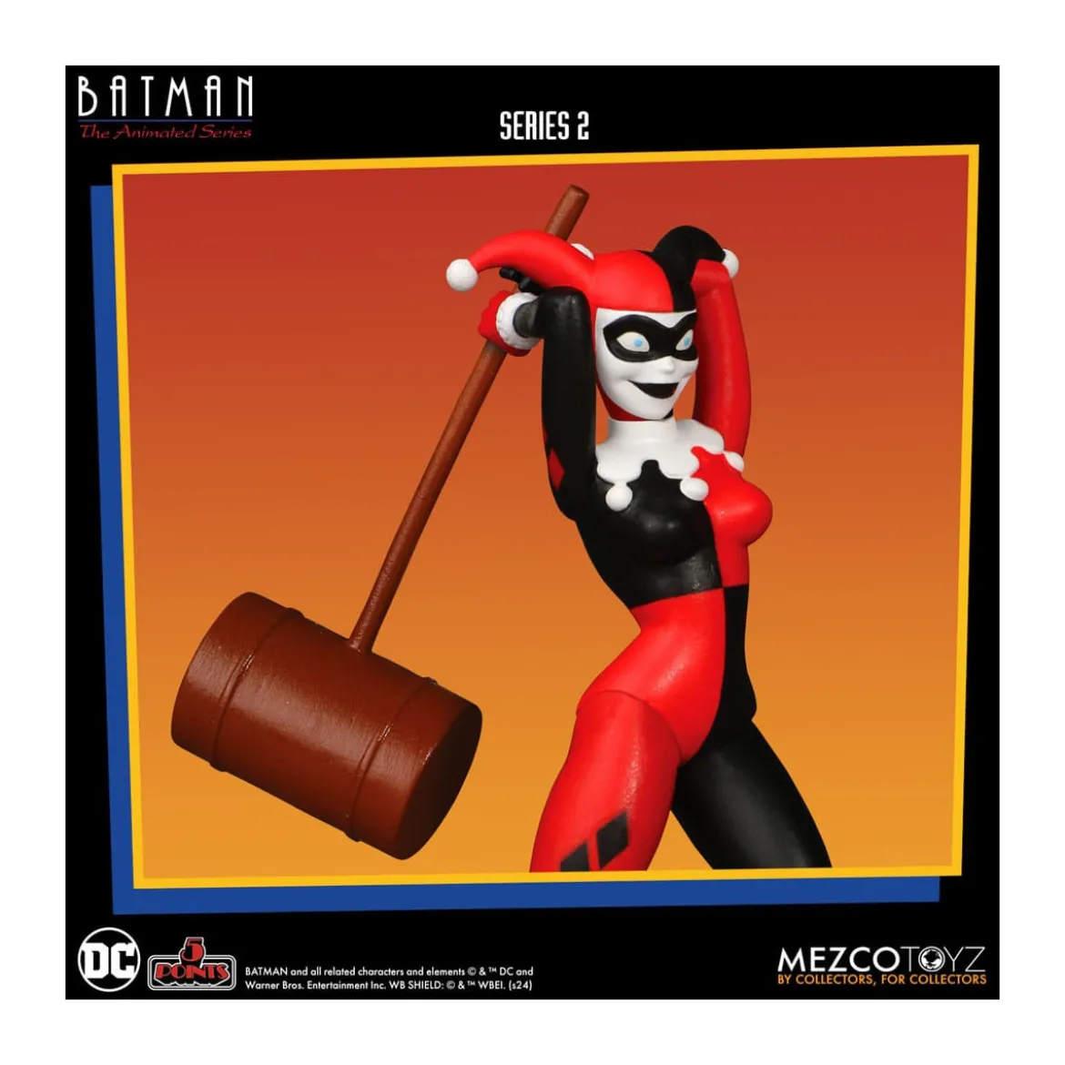 Mezco 5 Points - DC Comics Batman: The Animated Series - Deluxe Boxset 4 personnages - Serie 2